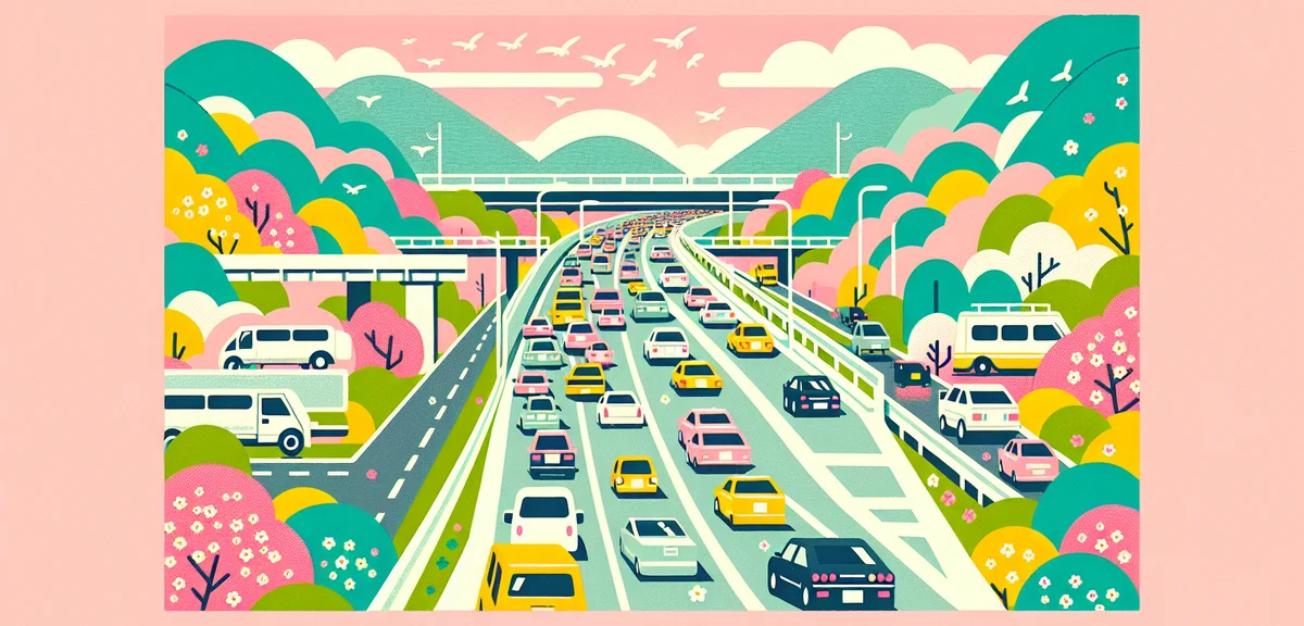 GW高速道路渋滞予測2026｜ピーク時間と回避法