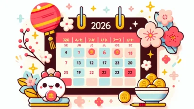 GW2026カレンダー完全版！祝日・連休日数と賢い休み方を解説