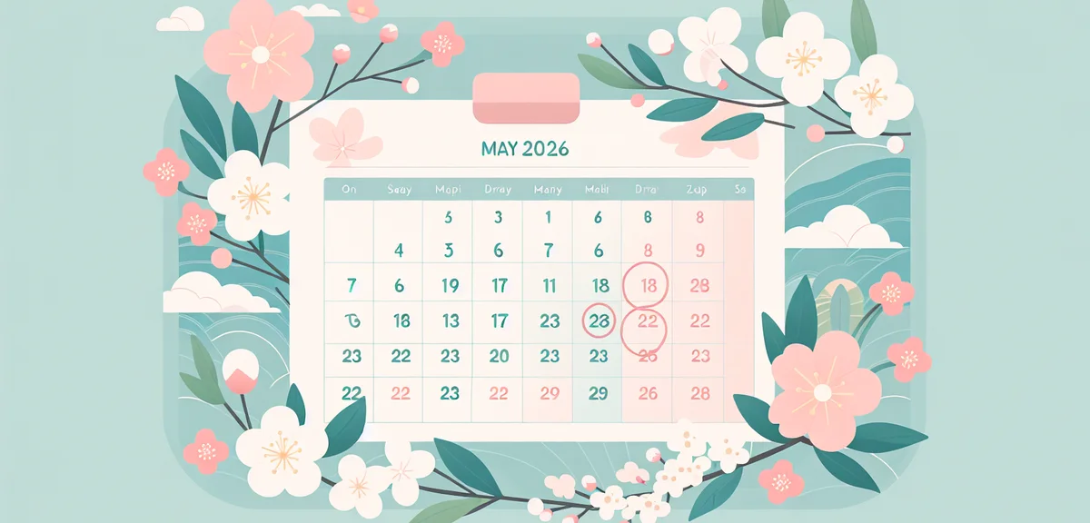 GW2026いつからいつまで？期間・連休日数を徹底解説