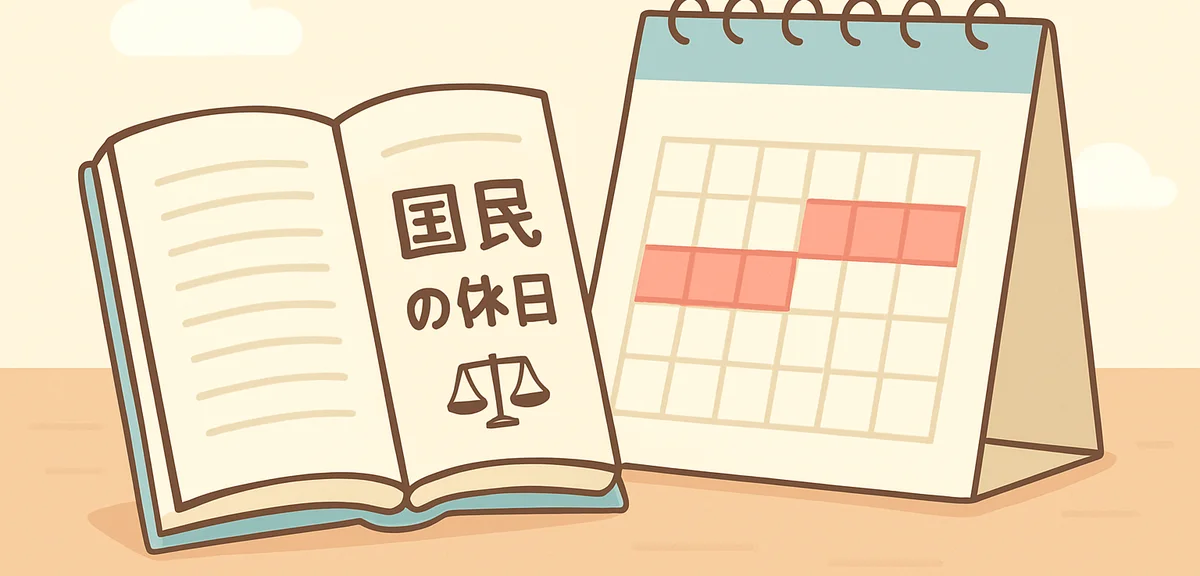 国民の祝日法とGW｜祝日が決まる仕組みを徹底解説