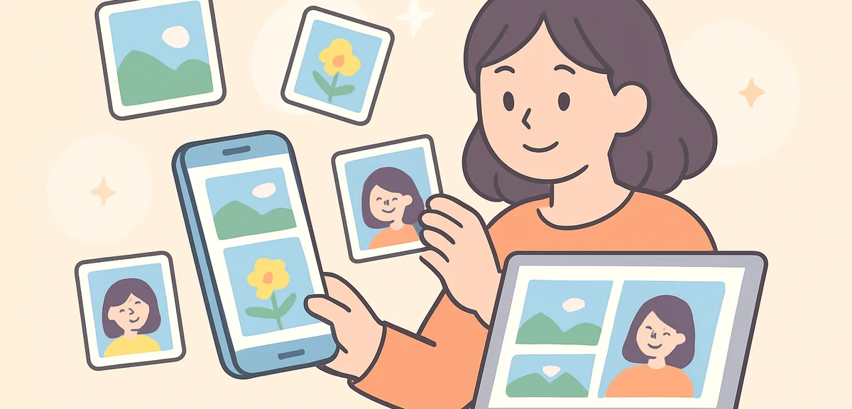 GW中の写真整理・思い出の活かし方2026｜スマホ容量とSNS活用術